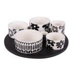 Service apritif 6 pices kimani 31 cm table passion