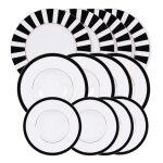 Service d'assiettes 12 pices ardec table passion