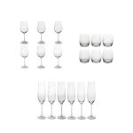 Service de verres 18 pièces graphik table passion Service de verres 18 pièces graphik table passion