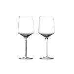 Set de 2 verres  vin rouge rocks 40cl en cristal sans plomb transparent zone denmark