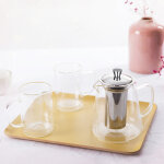 Set cadeau oolong - verre transparent cristel