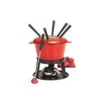 Set fondue bourguignonne fonte émaillée rouge table et cook - hhf - 0255 table et cook Set fondue bourguignonne fonte émaillée rouge table et cook - hhf - 0255 table et cook