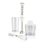 Set mixeur plongeant - - fg349  1000 w  12 vitesses + pulse - blanc fagor