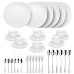 Sven blanc - service dessert et goter 30 pices mdard de noblat
