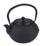 Théière en fonte avec filtre inox 1. 2 l asia noire table passion Théière en fonte avec filtre inox 1. 2 l asia noire table passion