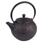 Thire en fonte octo noire avec filtre inox 1 litre table passion