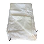 Toile pour pergola autoportante 3  4m cassis beige happy garden