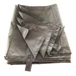 Toile pour pergola murale 3  4m frejus taupe happy garden