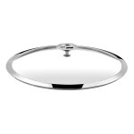 Universel - couvercle 18cm verre tremp et inox cuisinox