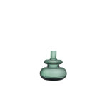 Vase inu en verre soufflé à la bouche vert mousse zone denmark Vase inu en verre soufflé à la bouche vert mousse zone denmark