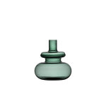 Vase inu en verre soufflé à la bouche vert mousse zone denmark Vase inu en verre soufflé à la bouche vert mousse zone denmark