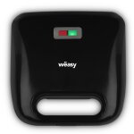 Weasy joy600 - appareil a croque - monsieur 4 en 1 - 4 plaques interchangeables - 750w - temoin lumieux ...