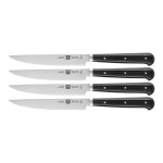 Zwilling set de 4 couteaux  steak dentels, lames: 12 cm, acier inoxydable zwilling