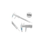 10x pied � coulisse 150mm kinzo