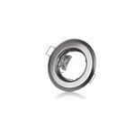 10x spots lumineux argent plafond lampe encastrable