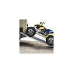 2 rampes de chargement acier lot de 2 rampes transport longueur avec 2 brides