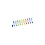 20x pinces � linge multicolores antid�rapante en plastique