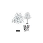 2x arbre cerisier 200 led blanc froid 180cm