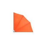 2x eventail de balcon 140x140cm orange pliable paravent 2x eventail de balcon 140x140cm orange pliable paravent