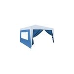 2x paroi lat�rale bleue pour tonnelle de jardin capri 3x6m
