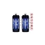 2x pi�ge anti - moustique lampe uv protection anti - insectes mouches moustiques