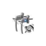 2x poign�es de porte argent�es avec cl�s inclus