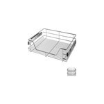 2x tiroir tlscopique rangement pour meuble de 60cm