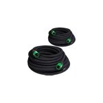 2x tuyau d'irrigation 1 / 2 ; 2x15m gis - noir ; 2x tuyau d'irrigation 1 / 2 ; 2x15m gis - noir ;