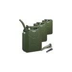3x jerrican en mtal 20l 24x12x35cm carburant et liquide
