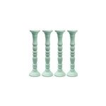 4x 54 cm chandelier en bois