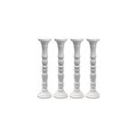 4x 54 cm chandelier en bois