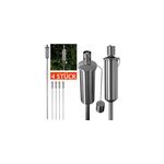 4x torches de jardin � huile 115cm balcon terrasse