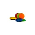 8x frisbees de couleurs diff�rentes - soucoupe jeu jouet enfant frizbee