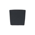 8x housses de coussins anthracite pour salon de jardin