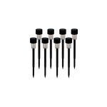 8x lampe solaire led �clairage ext�rieur jardin lumi�re rechargeable