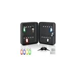 Armoire � cl�s en acier avec 20 crochets et 20 porte - cl�s