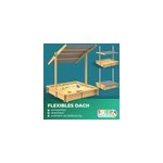 Bac � sable fritzi 140x140x120cm incl toit solaire