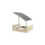 Bac  sable toni 120x120x120cm bancs rglables