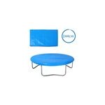 B�che bleu 244cm en pe pour trampoline housse