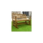 Banc � bascule en bois d'acacia - pour jardin balcon terrasse patio - 120cm