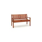 Banc de jardin 120x60x90cm en bois eucalyptus
