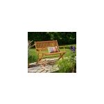 Banc de jardin pliable bois d'eucalyptus Banc de jardin pliable bois d'eucalyptus