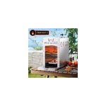 Barbecue � gaz haute performance 800� en acier inoxydable