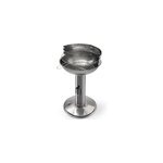 Barbecue - grill - colonne acier inoxydable - charbon bois - chemin�e 68, 5x42cm