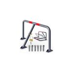 Barri�re de parking 80x47x44cm anti - stationnement amovible