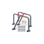 Barrière de parking arc, lot de 2 800x470x440mm Barrière de parking arc, lot de 2 800x470x440mm