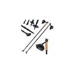 B�tons de marche nordique t�lescopiques en alu rouge