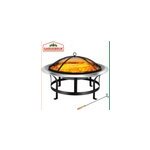 Brasero en acier inoxydable  75cm