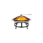 Brasero en acier inoxydable  75cm