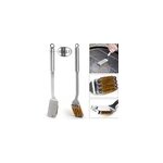 Brosse de nettoyage barbecue r�sle 4 brosses souples en laiton solide